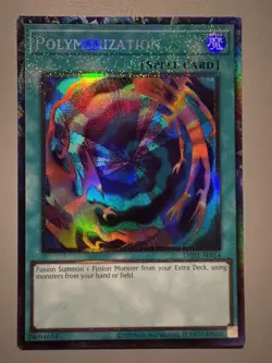 YUGIOH POLYMERIZATION ASIA ENGLISH EDITION DBJH-AE014 COLLECTOR'S RARE - Image 1