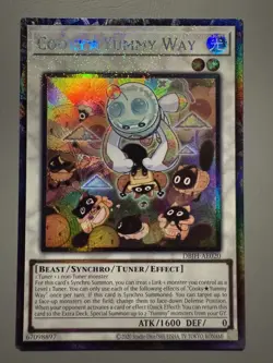 YUGIOH COOKY YUMMY WAY ASIA ENGLISH EDITION DBJH-AE020 COLLECTOR'S RARE - Image 1