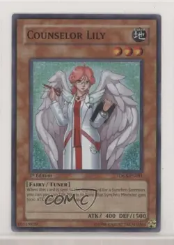 Counselor Lily 1st Ed. YuGiOh The Duelist Genesis #TDGS-EN081 2008 - Image 1