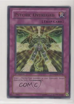 UR - Psychic Overload 1st Ed. YuGiOh The Duelist Genesis #TDGS-EN070 2008 - Image 1