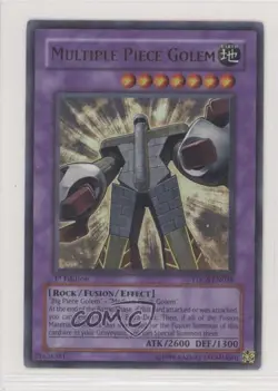 Multuple Piece Golem 1st Ed. YuGiOh The Duelist Genesis #TDGS-EN038 2008 - Image 1
