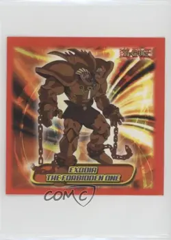 Exodia the Forbidden One Topps YuGiOh Sticker Collection #14 2002 - Image 1