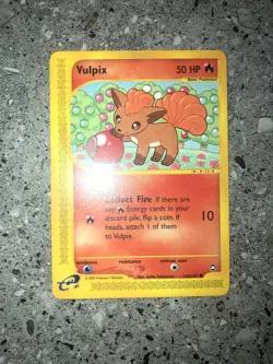 Pokemon TCG Cards Vulpix 116/147 Aquapolis MINT - Image 3