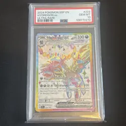 Pokemon Hydreigon EX Full Art Holo Rare Card 223/191 Surging Sparks PSA 10 - Image 1