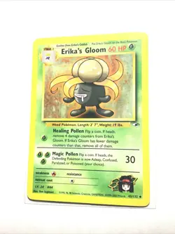 ERIKA'S GLOOM - 45/132 - Gym Heroes - Pokemon Card - MP - Image 1