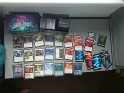 MTg 400+ Wilds Of eldraine Mixed Card Lot As Pics.Some Rares And Foils. Nm. - Image 1