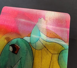 1998 Pokemon Video Pioneer Lenticular Squirtle Viz Promo Card PIKA-0023D - Image 5
