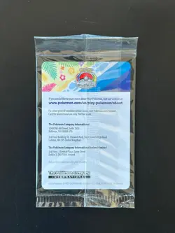 Pikachu SVP 190 SV Black Star Promo World Championship Sealed Pokemon Card AA8 - Image 2