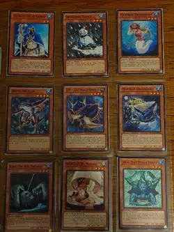 Yu-Gi-Oh! Lot Of Aqua Monster Cards - Image 1