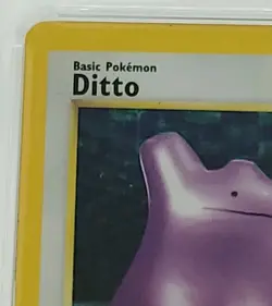 1999 Pokemon Fossil Ditto Holo 1st Edition PSA 6 WOTC TCG Card Rare - Image 5