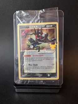 Greninja Gold Star SWSH 144 Celebrations Sealed Promo Holo Pokemon Card - Image 1