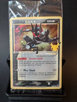 Greninja Gold Star SWSH 144 Celebrations Sealed Promo Holo Pokemon Card - Image 3