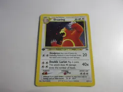 Ursaring Holo 15/75 1st Edition Neo Discovery Pokemon Card LP - Image 1