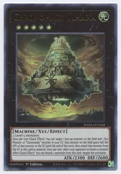 Chronomaly Vimana DAMA-EN044 Ultra Rare Yu-Gi-Oh Card 1st Edition New - Image 1
