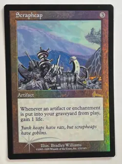 MTG SCRAPHEAP (FOIL) Urza's Legacy (OldManMTG 002-950) - Image 1