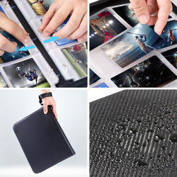 Trading Card Binder, 900 Pockets Sleeves with Zipper, Double Sided Pockets Card - Image 4