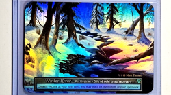 Sorcery Contested Realm Alpha Ordinary Foil Land Winter River Art By Matt Tames - Image 1