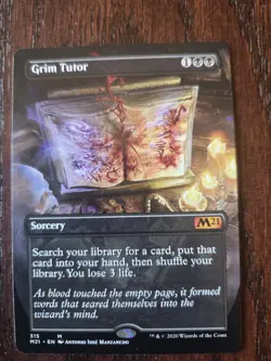 Grim Tutor (Alternate Art) Core Set 2021 Regular - Image 1