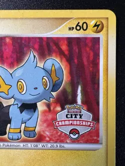 2007-2008 City Championships Shinx 98/130 Diamond & Pearl Pokemon Card Rare MP - Image 4