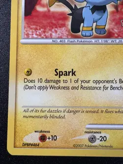 2007-2008 City Championships Shinx 98/130 Diamond & Pearl Pokemon Card Rare MP - Image 5