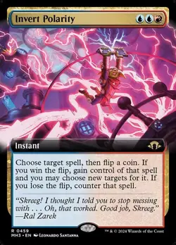 MTG - (Extended Art) INVERT POLARITY - Modern Horizons 3 (R) - Image 1
