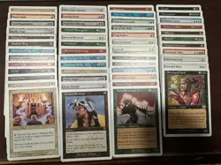 HUGE Lot of 50 Random Vintage White Border Rares - NM / PL - MTG Magic - Image 1