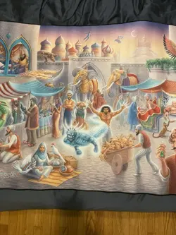 Oversized Playmat Arabian Nights by Sue Ellen Brown Alpha Investments MTG - Image 4
