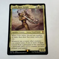 Celes, Rune Knight - FIC 0001 NM - MTG Magic - Image 1