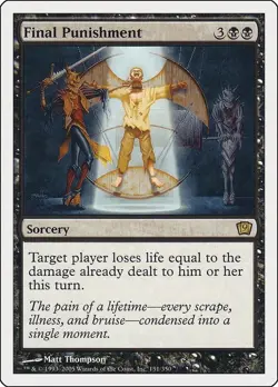 1x Final Punishment - 9th Edition - NM - German - MTG - Image 3