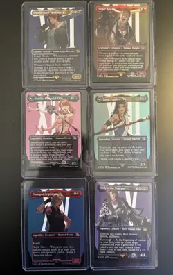 Bundle Final Fantasy x Magic: The Gathering - Showcase Legendary Creatures NM EN - Image 1