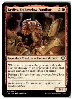 MTG Kediss, Emberclaw Familiar - Commander Legends Lightly Played English - Image 1