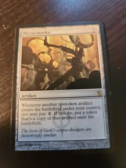 Mirrorworks [Mirrodin Besieged] Magic MTG m5 - Image 1