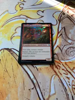 MTG - Rograkh, Son of Rohgahh - CMR 197 - Foil - NM - Image 1