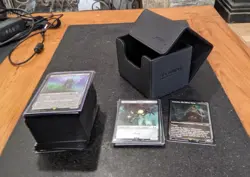 Magic The Gathering Necron Dynasties Deck Fully Sleeved with Deck Box - Image 1