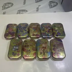 Pokemon Scarlet And Violet 151 Mini Tins Lot Of 9 Sealed - Image 1