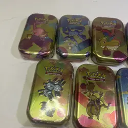 Pokemon Scarlet And Violet 151 Mini Tins Lot Of 9 Sealed - Image 2