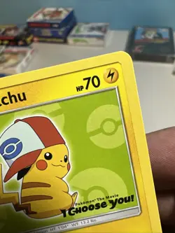 Ash's Pikachu #SM112 Pokemon Card I Choose You Promo - Image 4