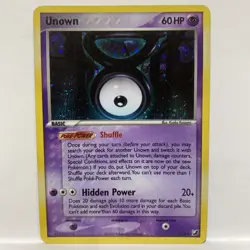 Unown V/28 Pokemon Card Unseen Forces Holo TCG Unknown Ultra Rare NM - Image 1