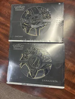 Pokemon TCG SWSH Zacian And Zamazenta ETB Plus Elite Trainer Boxes Sealed 753569218804 - Image 2