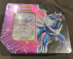 Pokemon Azure Legends Factory Sealed Tin Box - Dialga ex - 5 Booster Packs - Image 1
