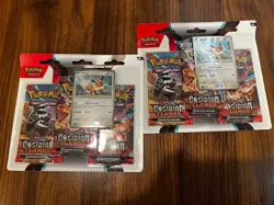 Pokemon TCG Scarlet & Violet - Obsidian Flames Booster Blister - 6 Packs 2 x 3 820650853784 - Image 1
