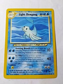 Pokemon Light Dewgong Neo Destiny 45 Regular Unlimited Uncommon - Uncirculated - Image 1