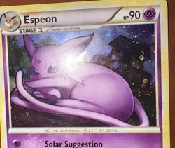 Pokemon TCG Espeon Holo Rare 4/95 - LP - Call of Legends - Image 2