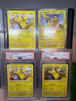 Complete 25th McDonald’s Pokemon Set + PSA 10 Pikachu Holo & Non-Holo 2021 - Image 5