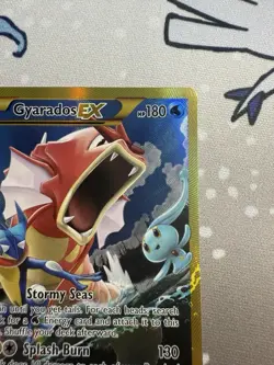 Pokemon Gyarados EX 123/122 XY Breakpoint Holo Alt Art Secret Rare MP - Image 4