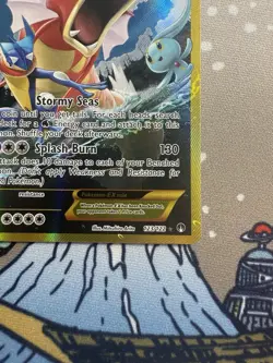 Pokemon Gyarados EX 123/122 XY Breakpoint Holo Alt Art Secret Rare MP - Image 5