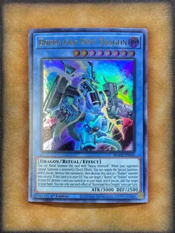Yugioh Borreload Riot Dragon BODE-EN036 Ultra Rare 1st Ed LP - Image 1