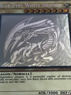 Blue-Eyes White Dragon - GFP2-EN175 - Ghost Rare - 1st Edition x1 Lightly Played - Image 3
