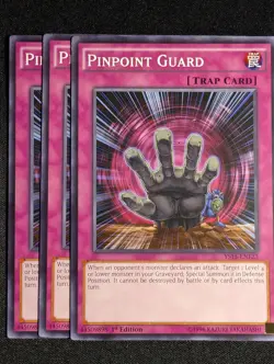 Yugioh - 3x Pinpoint Guard YS15-ENF23 1st Edition Common NM - Image 1