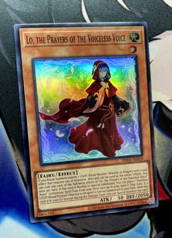 Lo, the Prayers of the Voiceless Voice - YUGIOH SUPER RARE NM Asian-English - Image 3